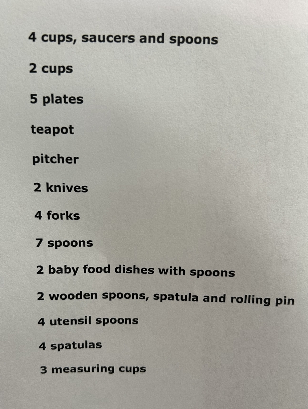 Toy Kitchenware - Picture 2 of 2